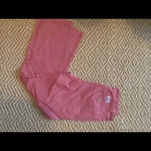 Nantucket red chinos